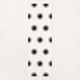 Coole Regenbogenaugen Yogamatte