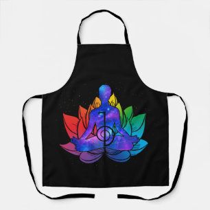Coole Reiki Medizin Lotus Aura Schürze