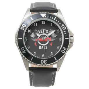 Coole Rennwagen Armbanduhr