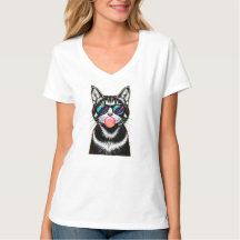 Coole Retro Cat - Bubblegum Pop Art Design