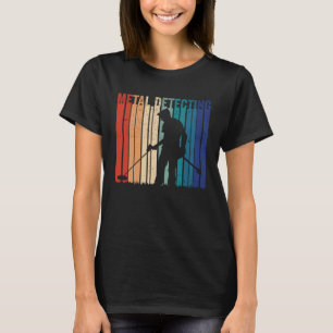 Coole Retro Metal Detection Hobby Einzigartige Met T-Shirt