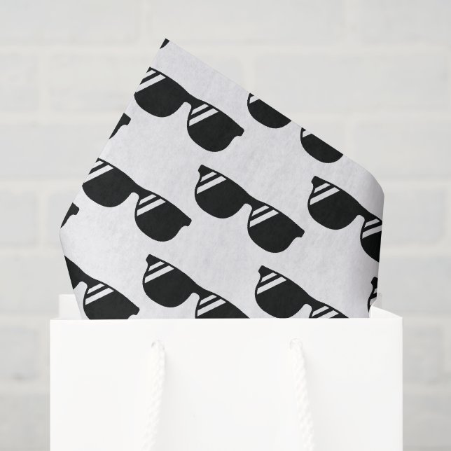 Coole Retro-Sonnenbrille Grad Party Thema Seidenpapier (Geschenktüte)