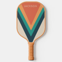 Coole Retro Streifen Personalisiert