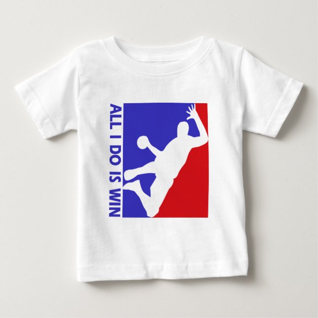 Coole rhythmische Handballentwürfe Baby T-shirt (Vorderseite)