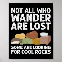 Coole Rock Collector Art for Men Geology Jour