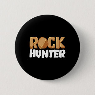 Coole Rock Hunter Kunst für Männer Frauen Rockhoun Button