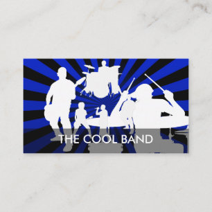 Coole Rockband-Geschäftskarten Visitenkarte