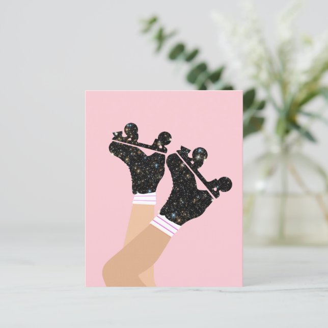 Coole Roller-Skate Derby Skater Gift (Stehend Vorderseite)