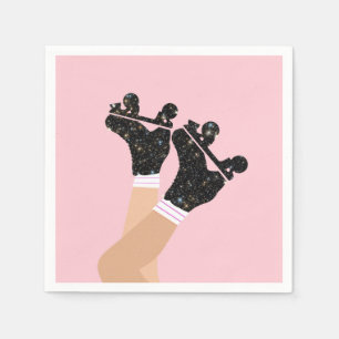 Coole Roller-Skate Derby Skater Gift Serviette
