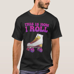 Coole Roller Skaten für Damen und Herren Roller Sk T-Shirt