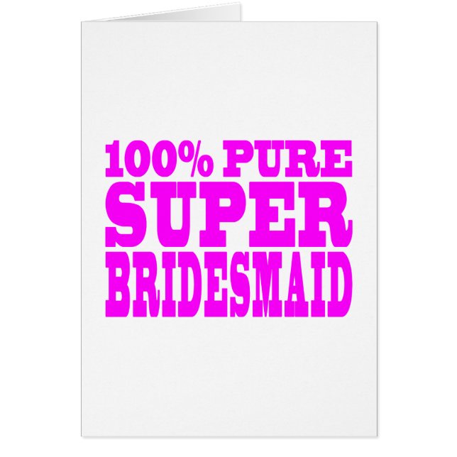 Coole rosa Geschenke 4 Brautjungfern: (Vorne)