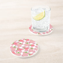 Coole rosa Kitchenette Erdbeeren Gestalt geprüft