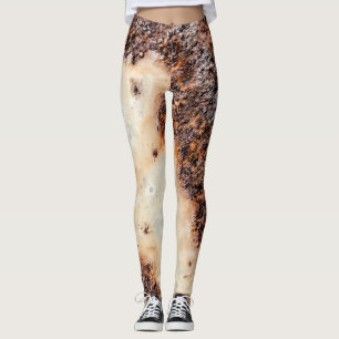 Coole rostige Metallstruktur Leggings