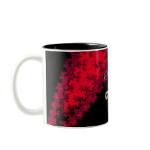 Coole rote schwarze