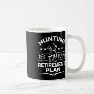 Coole Ruhestjagd ist mein Ruhestandsplan Fischen Kaffeetasse