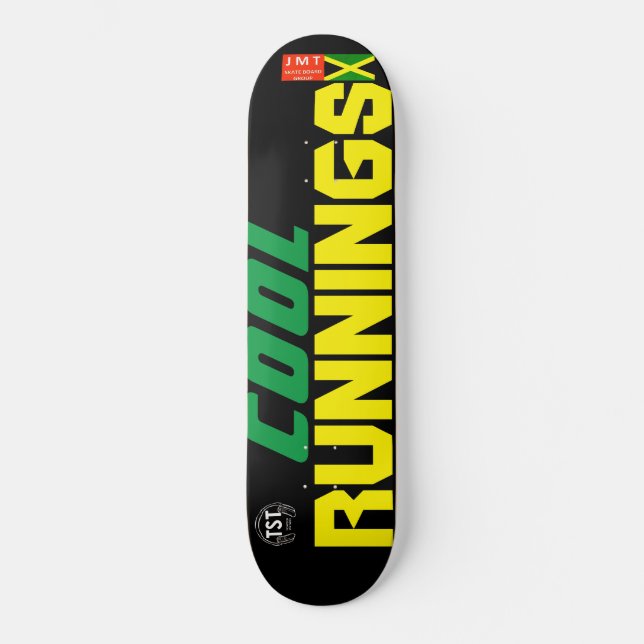 COOLE RUNNING-SKATEBOARTEN / JMT SKATEBOARD (Vorderseite)
