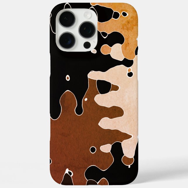 Coole rustikale Herbstfarben iPhone 16 Pro Max Hülle (Rückseite)