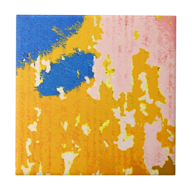 Coole rustikale Peeling Fliese (Vorderseite)