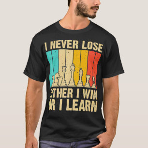Coole Schachliebhaber Kunst Für Männer Frauen Kind T-Shirt