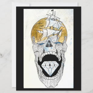 coole Schädelkunst
