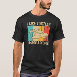 Coole Schildkröte für Männer Meeresschildkröte T-Shirt