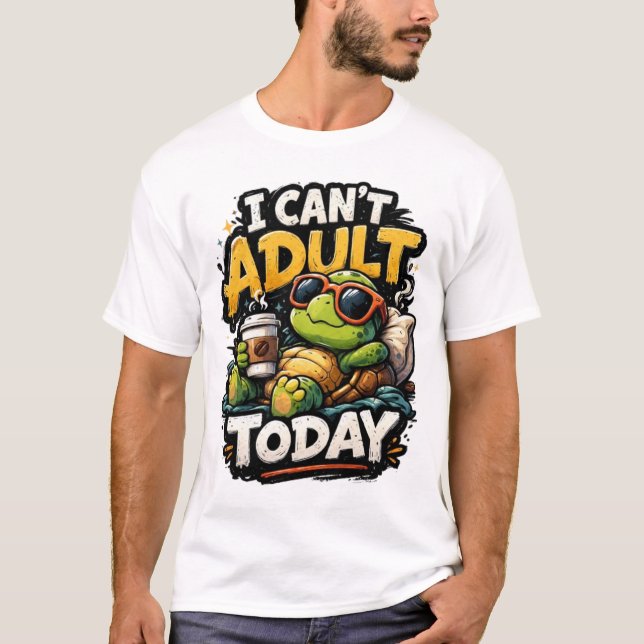 coole Schildkröte T-Shirt (Vorderseite)
