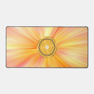 Coole Schreibtischmatte für Laptop und Maus
