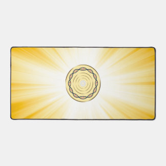 Coole Schreibtischmatte für Laptop und Maus