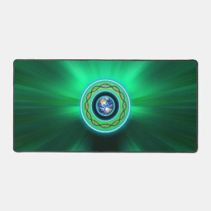 Coole Schreibtischmatte für Laptop und Maus