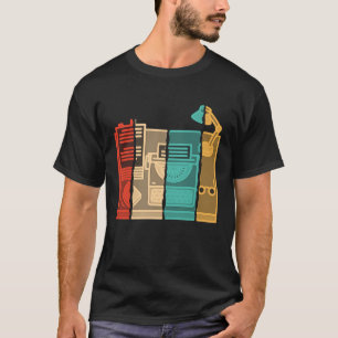 Coole Schrift Vintage Autor Retro Autoren T-Shirt