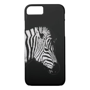 Coole schwarz-weiße Zebra iPhone 8/7 Hülle