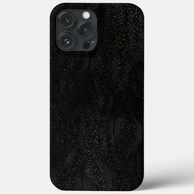 Coole schwarze Nachtsterne Weltraum Astronomisch Case-Mate iPhone Hülle (Rückseite)