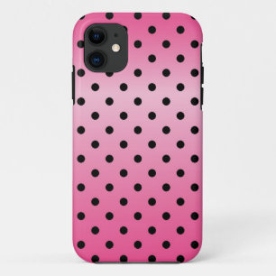 coole schwarze Tupfen auf schimmerndem Rosa title_seo2