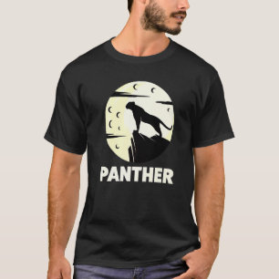 Coole schwarze wilde Legende Panther Neuheit Grafi T-Shirt