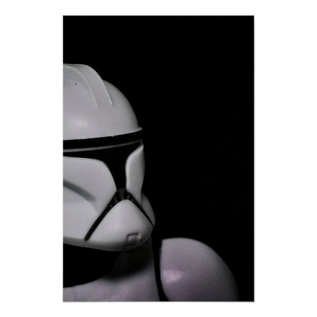 Coole Sci Fi Toy Fotografie Poster (Vorderseite)