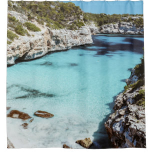 Coole Seascape Duschvorhang