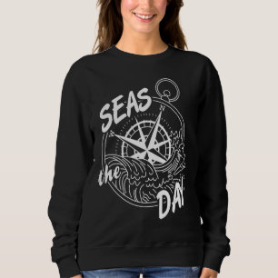 Coole Segelschiffe Die heutige Navigation Sweatshirt