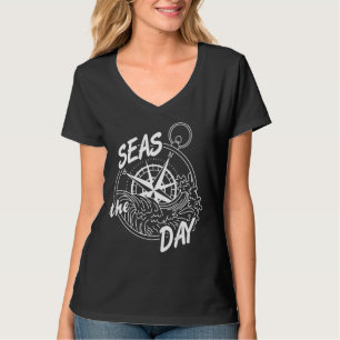Coole Segelschiffe Die heutige Navigation T-Shirt