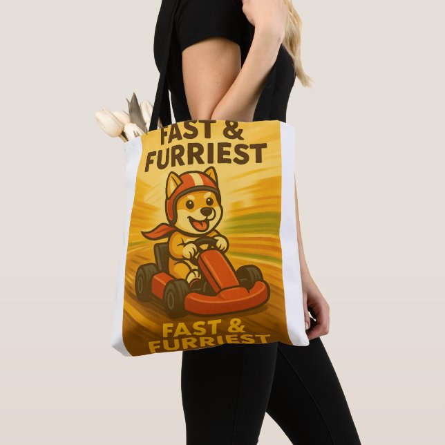 Coole Shiba Inu Tote Bag - Biker Dog Bag Tasche (Von Nahem)