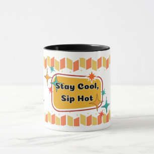 Coole, Sip Hot - Mittelalter Moderne Kaffee Tasse 