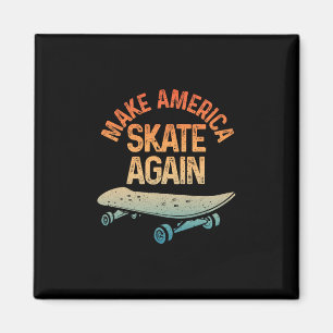 Coole Skateboard-Kunst für Männer Frauen Skateboar Magnet