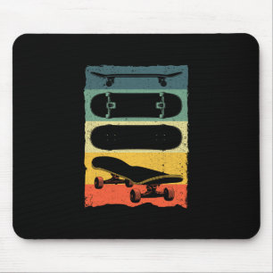 Coole Skateboard-Kunst für Männer Frauen Skateboar Mousepad