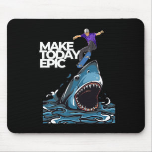 Coole Skateboarding-Kunst für Männer Frauen Skateb Mousepad