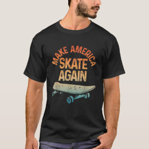 Coole Skateboardkunst für Damen Skateboard T-Shirt