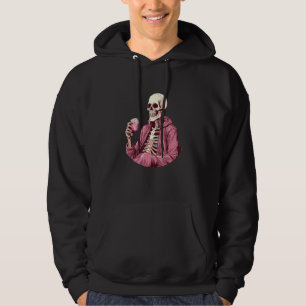 Coole Skelettliegeplätze Liebe Ice Creme für die S Hoodie