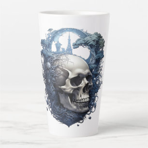 🔥 💀 Coole Skull Latte Tasse 💀 🔥