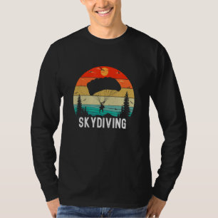 Coole Skydiving Art Men Skydiver Fallschirm T-Shirt