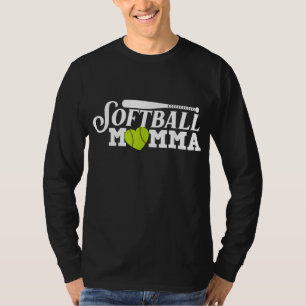 Coole Softball Momma Geschenk für Mama Frauen Prou T-Shirt