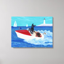 Coole Sommer-Labrador-Malerei