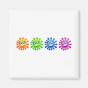 Coole Sonnen Magnet